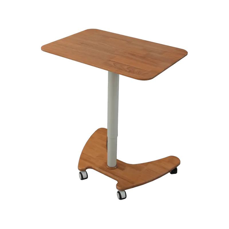 SK06-01 Natural Wood Style Pneumatisk Høydejusterbart skrivebord