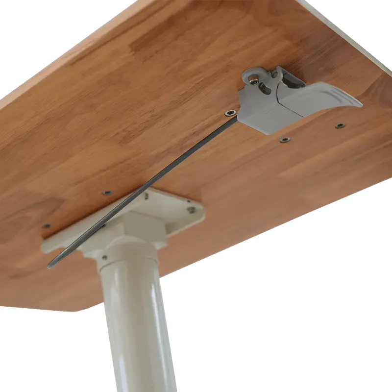 SK06-01 Natural Wood Style Pneumatisk Høydejusterbart skrivebord