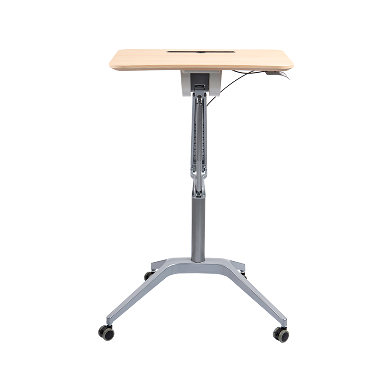 TH01-2 iPad høytbenet pneumatisk høydejusterbart skrivebord