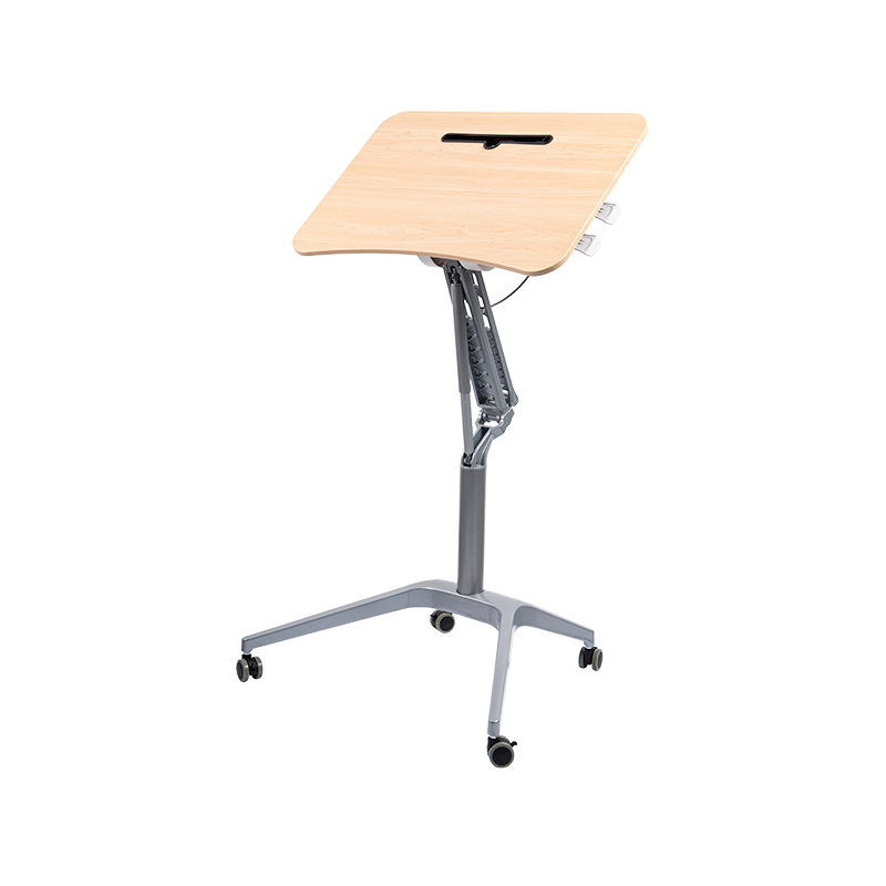 TH01-2 iPad høytbenet pneumatisk høydejusterbart skrivebord