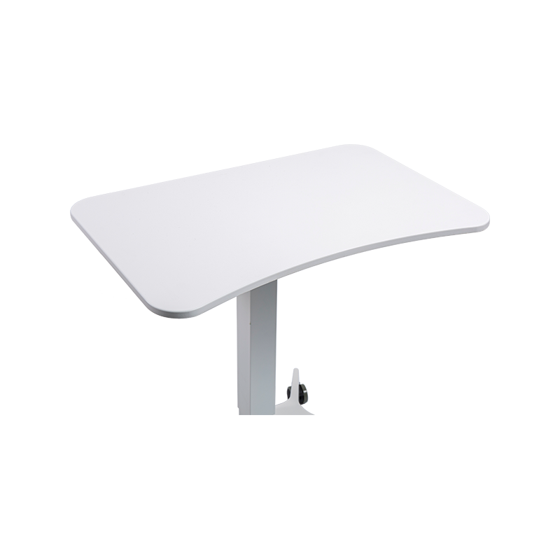 TH07 (firkantet aluminiumsrørsøyle) Pneumatisk høydejusterbart skrivebord
